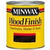 Minwax 227184444 Wood Stain, Ebony, Liquid, 0.5 pt Can