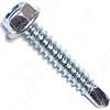 Midwest Fastener 10277 Screw, #8 Thread, 1 in L, Hex, Socket Drive, Self-Drilling Point, Steel, Zinc, 1 PK