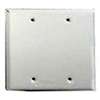 Hubbell 5175-1 Cover, 4-1/2 in L, 4-1/2 in W, Metal, White, Powder-Coated