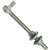 National Hardware N130-617 Full Threaded Bolt Hook, 8 in L, Steel, Zinc-Plated