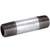 B & K 570-080BC Pipe Nipple, 3 in, Threaded, Steel, SCH 40 Schedule, 8 in L