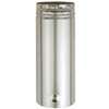 AmeriVent 3E12A Type B Gas Vent Pipe, 3 in OD, 12 in L, Aluminum/Galvanized Steel, Brass