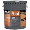 Flood CWF FLD447 Wood Finish, Clear, Liquid, 5 gal, Can