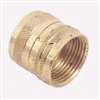Plumb Pak PP850-67 Hose Adapter, 3/4 x 3/4 in, FHT x FIP, Brass, For: Garden Hose, 3-3/4 in L