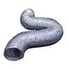 Lambro 412 Flexible Air Connector, 4 in, 8 ft L, Aluminum