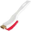 DQB 08356 Stripping Brush, Brass/Poly Trim, Plastic Handle