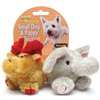 Zoobilee 0353595 Dog Toy, S, Elephant, Moose, Synthetic Fabric, Multi-Color