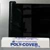Warp's 4X3BB Poly Film, 200 ft L, 3 ft W, 4 mil Thick, Black