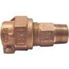 Legend T-4300NL Series 313-204NL Pipe Coupling, 3/4 in, Compression x MNPT, Bronze, 100 psi Pressure