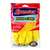 Spontex 69983 Protector Gloves, L, Latex, Yellow