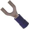 Gardner Bender 20-113 Spade Terminal, 600 V, 16 to 14 AWG Wire, #4 to 6 Stud, Vinyl Insulation, Blue