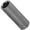 Vulcan MT6507032 Drive Socket, 15 mm Socket, 3/8 in Drive, 6-Point, Chrome Vanadium Steel, Chrome