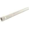 JM Eagle 67561 Rigid Conduit, 2 in, 10 ft L, SCH 80, PVC, Gray