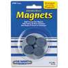 Magnet Source 07003 Magnetic Disc, 3/4 in Dia, Charcoal Gray