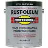 Rust-Oleum 7776402 Enamel Paint, Oil Base, Flat Sheen, Black, 1 gal, Can, 230 to 390 sq-ft/gal Coverage Area