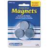 Magnet Source 07004 Magnetic Disc, 1 in Dia, Charcoal Gray