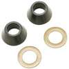 Plumb Pak PP810-32 Cone Washer and Ring, 7/16 in ID x 5/8 in OD Dia, Rubber, For: Faucet or Ballcock Nut