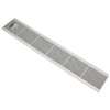 Amerimax 86370 Gutter Filter, 3 ft L, PVC, White