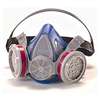 Safety Works SWX00319 Toxic Dust Respirator, M Mask, P100 Filter Class, 99.97 % Filter Efficiency, Blue