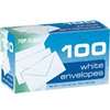 Top Flight 6900312 Envelope, White, 3-5/8 in W