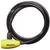 Master Lock 8154DPF Flexible Cable Lock, Keyed Different Key, Steel Shackle, Steel Body