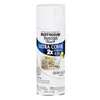 Rust-Oleum Painter's Touch 2X Ultra Cover 346950 Spray Paint, Satin, Blossom White, 12 oz, Aerosol Can