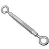 National Hardware 2171BC Series N221-820 Turnbuckle, 65 lb Working Load, #10-24 Thread, Eye, 5-1/2 in L Take-Up
