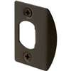 Defender Security E 2516 Door Strike Plate, 2-1/4 in L, 1-7/16 in W, Steel, Bronze