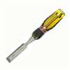 STANLEY 16-973 Chisel, 1/4 in Tip, 9 in OAL, Carbon Steel Blade, Ergonomic Handle