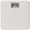 Taylor 20005014T Bathroom Scale, 300 lb Capacity, Analog Display, White, 10-3/4 in OAW, 10.3 in OAD, 1.8 in OAH