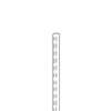 ProSource 25202PHL Shelf Standard, 2 mm Thick Material, 1 in W, 25-1/2 in H, Steel, White