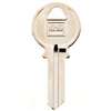 KEY BLANK BRASS NICKEL IN1 - Case of 10