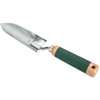 Landscapers Select GT945B Garden/Transplanting Trowel, 6-1/4 in L Blade, 2 in W Blade, Aluminum Blade, Wood Handle