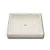 Sterling Ensemble 72101100-0 Shower Base, 34 in L, 36 in W, 5-1/2 in H, Vikrell, White, Alcove Installation