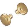 ProSource 7296601-3L Door Knob Set, Brass