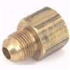 Anderson Metals 54746-1508 Pipe Coupler, 15/16 x 1/2 in, Flare x FIP, Brass
