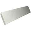 Foremost WS19R Right Handed Side Splash, 19 in OAL, 3-1/4 in OAW, 3/4 in OAH, Marble, Solid White