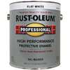 Professional 7790402 Enamel Paint, Oil Base, Flat Sheen, White, 1 gal, Can, 230 to 390 sq-ft/gal Coverage Area
