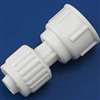 Flair-It 16865 Tube Adapter, 1/2 x 7/8 in, PEX x Ballcock, PEX-A, PEX-B, Polyoxymethylene, White