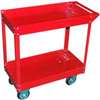 ProSource TC4102 Service Cart, 33-1/4 in OAW, 32-1/4 in OAH, 16-1/8 in OAD, Red