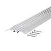 M-D 11502 Top Threshold, 36 in L, 4 in W, Aluminum