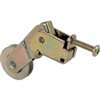 Prime-Line B 656 Adjustable Center Grooved Roller Assembly, 1 in Dia Roller, 1/4 in W Roller, Steel Roller, 7/16 in W