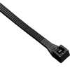 Calterm 73270 Cable Tie, 13/16 in Max Bundle Dia, 6/6 Nylon, Black, 4 in L, 100/BAG