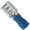 Gardner Bender 20-143F Disconnect Terminal, 600 V, 16 to 14 AWG Wire, 1/4 in Stud, Vinyl Insulation, Blue, 20/PK