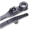 Gardner Bender 45-308MTUVB Cable Tie, Nylon, Black, 8.63 in L, 15/PK