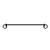 Acorn BT178-5M Bar Tie, 17 ga Wire, 8 in L, Steel