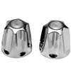 Danco 80457 Faucet Knob Handle, Zinc, Chrome-Plated, For: Price Pfister Verve Two Handle Tub/Shower Faucets