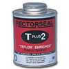 Rectorseal T Plus 2 Series 23631 Thread Sealant, 0.25 pt Can, Paste, White