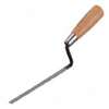Vulcan 16562 Tuck Pointing Trowel, 1/2 in W, 6 in L, Steel, Ergonomic Handle