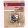 Plumb Pak PP25502LF Saddle Valve, 1/4 in OD Connection, Brass Body
